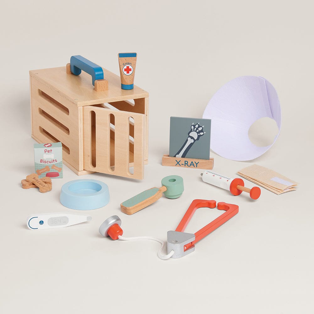 Wooden Vet Set