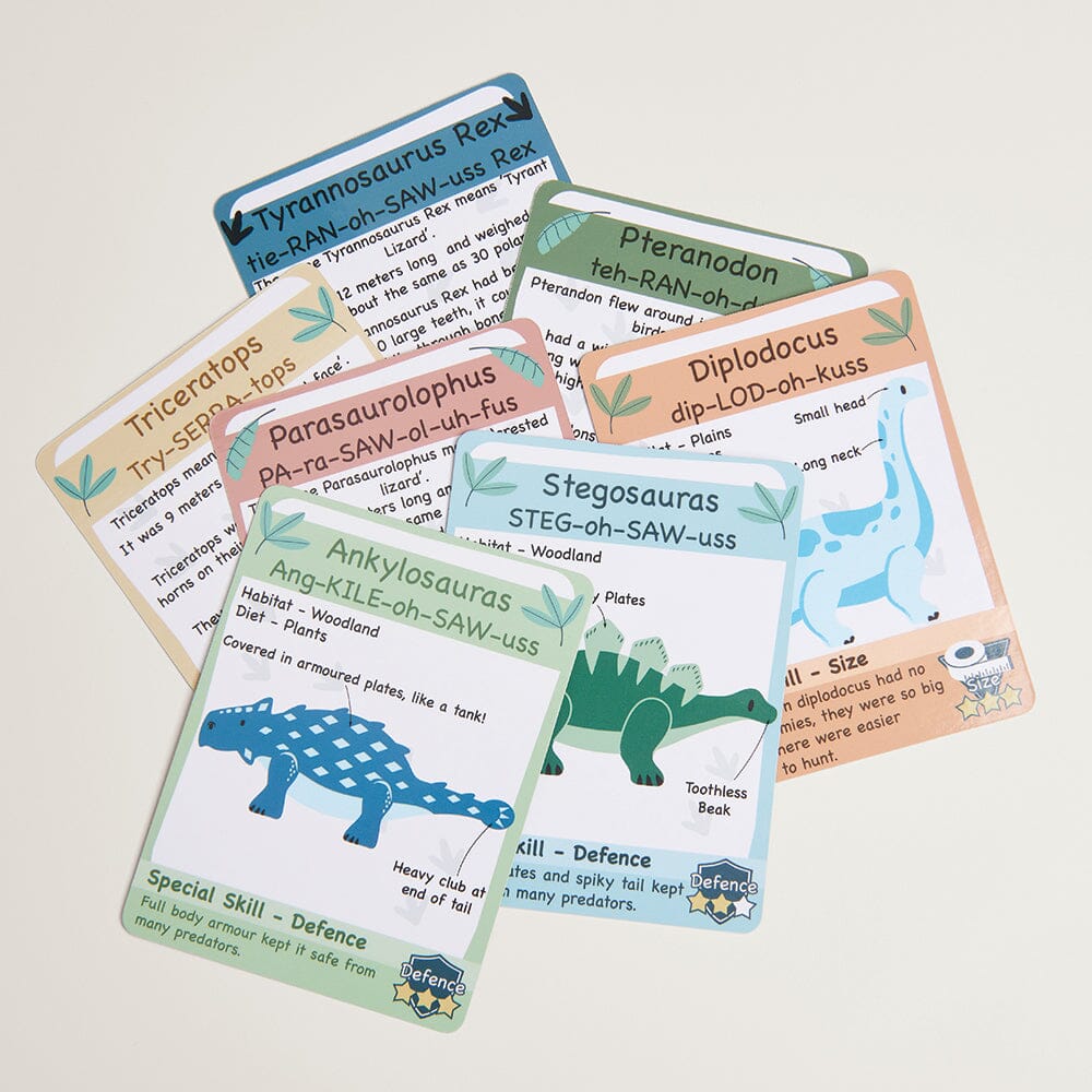 Wooden Toy Dinosaur Playset	