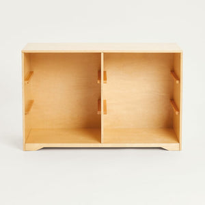 Porter Crate Storage, Natural Wood