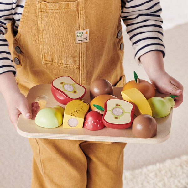 Wooden Toy Cutting Fruit Set