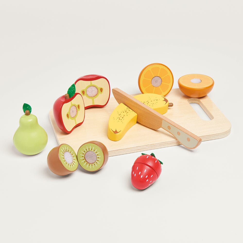 Wooden Toy Cutting Fruit Set