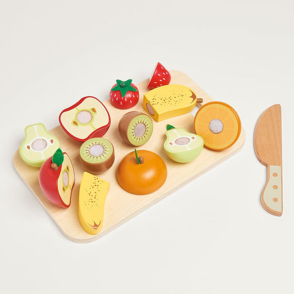 Wooden Toy Cutting Fruit Set