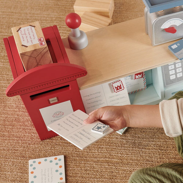 First Class Wooden Toy Post Office