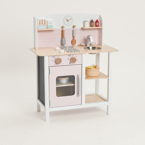 Let's Bake Play Kitchen, Pale Pink	