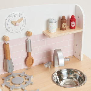 Let's Bake Play Kitchen, Pale Pink	