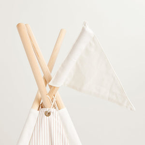 Play Teepee, Natural Stripe