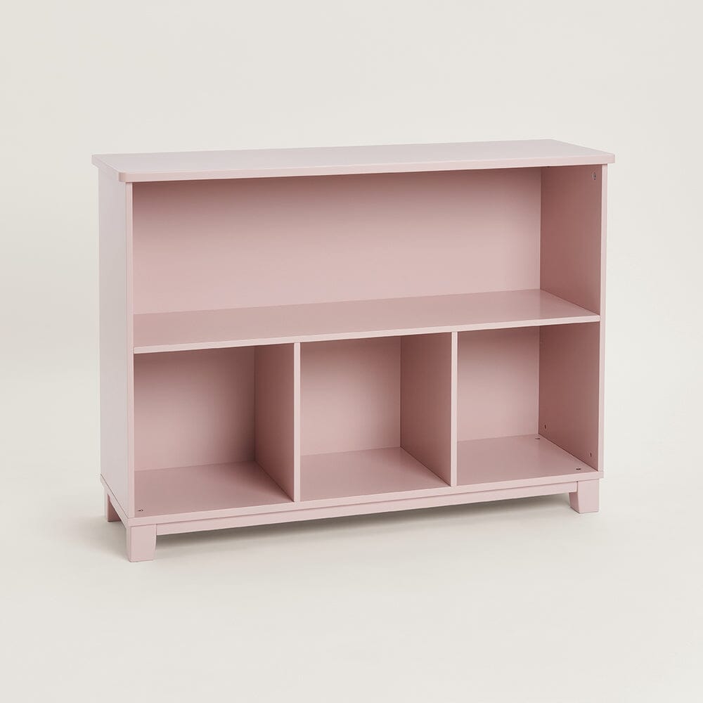 Blake Storage Shelf Unit, Chalk Pink
