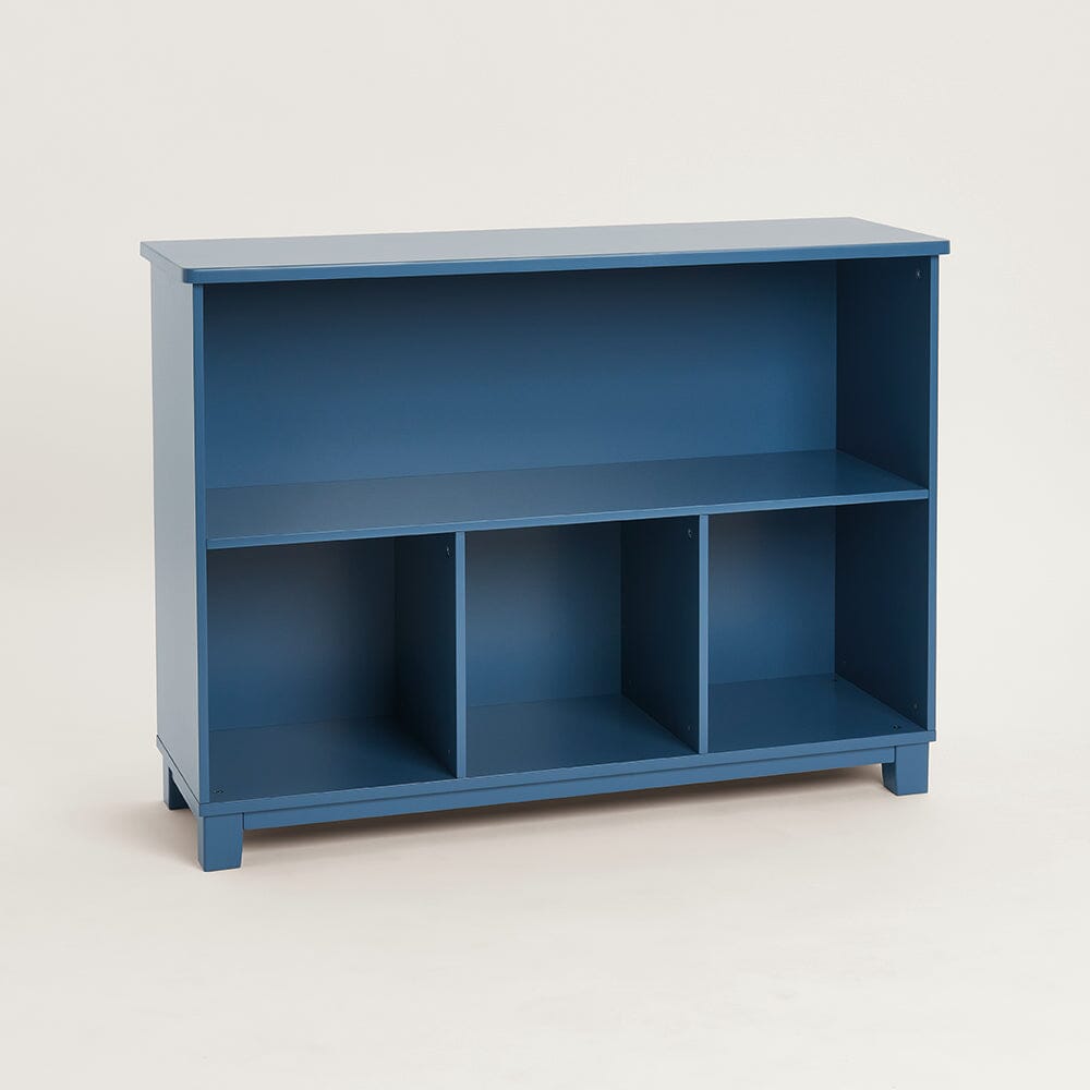 Blake Storage Shelf Unit, Ocean Blue