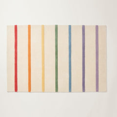 Rainbow Stripe Rug, LRG 180 x 120 (cm)	