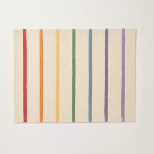 Rainbow Stripe Rug, MED 120 x 90 (cm)	
