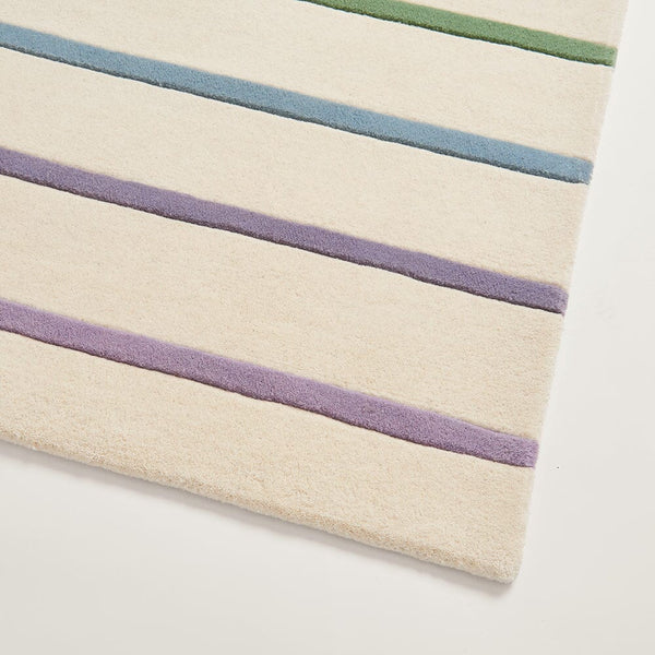 Rainbow Stripe Rug, XL 200 x 140 (cm)	