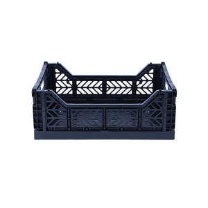 Aykasa Midi Folding Crate, Navy