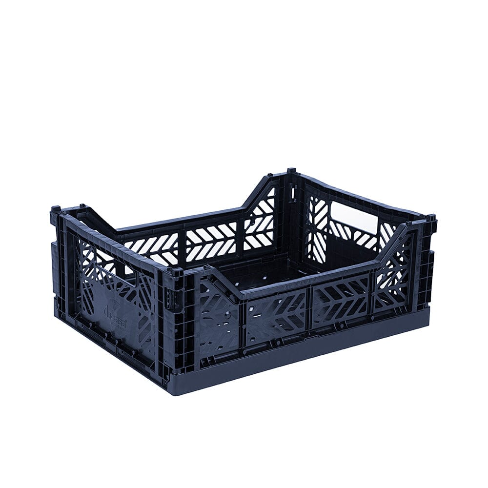 Aykasa Midi Folding Crate, Navy