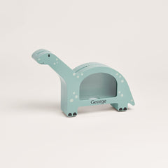 Personalised Hungry Dinosaur Money Box