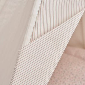 Personalised Play Teepee, Natural Stripe