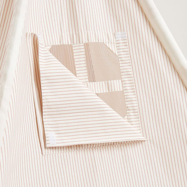 Play Teepee, Natural Stripe	
