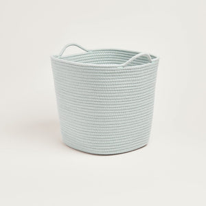 Rope Storage Basket, Sage Green	
