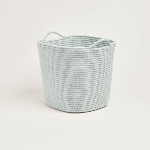 Rope Storage Basket, Sage Green	