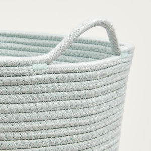 Rope Storage Basket, Sage Green	