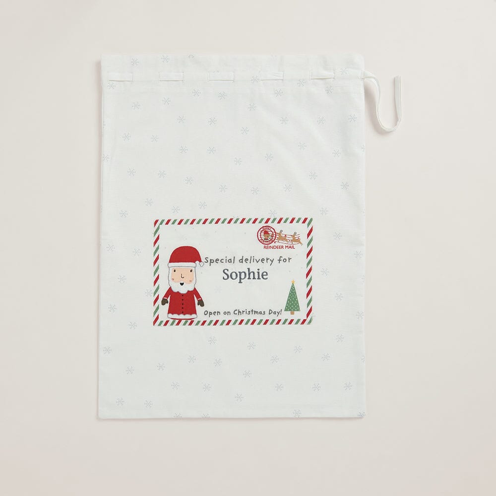 Personalised Christmas Sack, Special Delivery