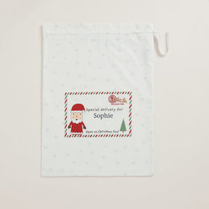 Personalised Christmas Sack, Special Delivery