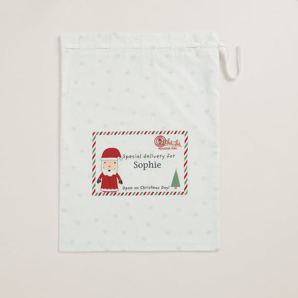 Personalised Christmas Sack, Special Delivery