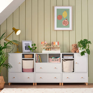 Bloomsbury Sideboard Drawer Unit, White	