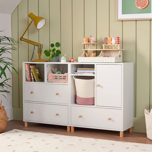 Bloomsbury Sideboard Drawer Unit, White	