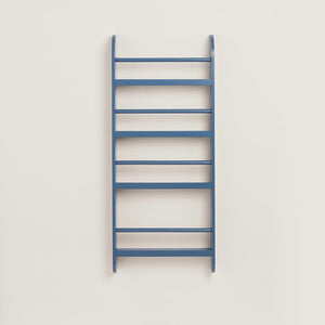 Greenaway Narrow Bookcase, Ocean Blue	