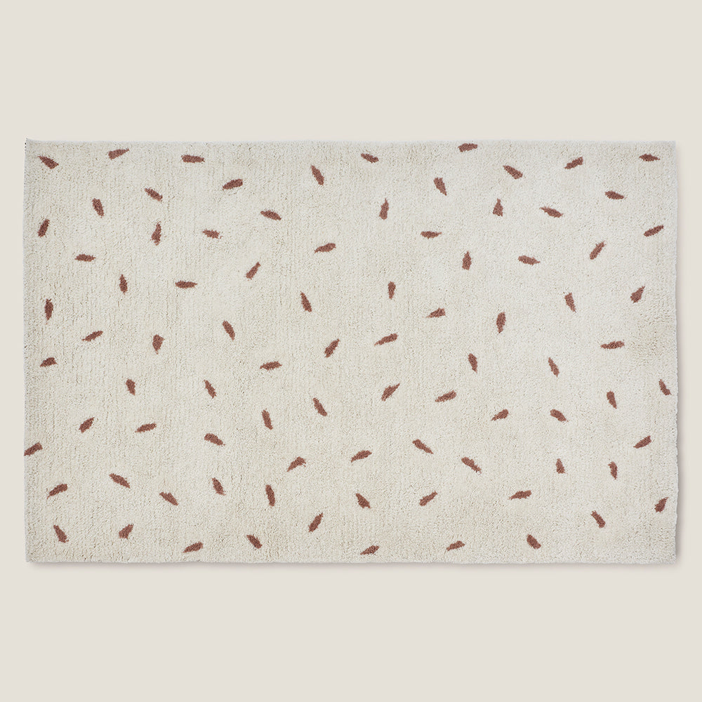 Natural Speckle Floor Rug, Large	