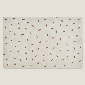 Natural Speckle Floor Rug, Large	