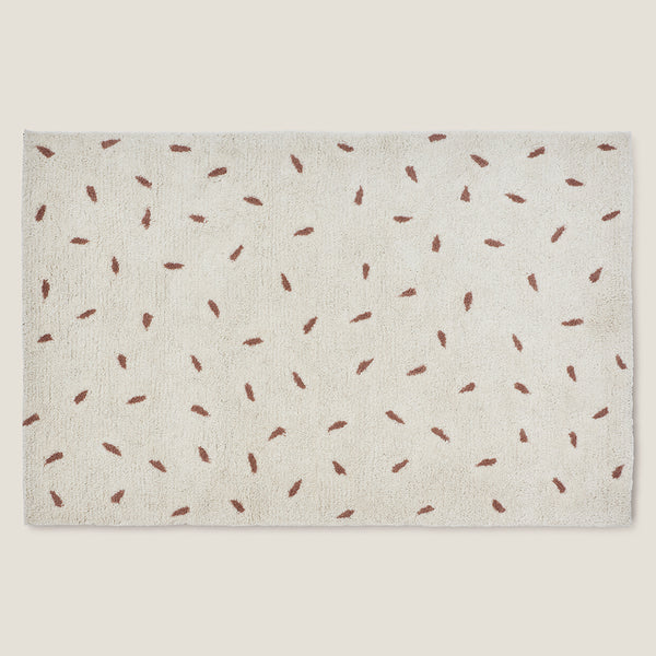 Natural Speckle Floor Rug, Large	