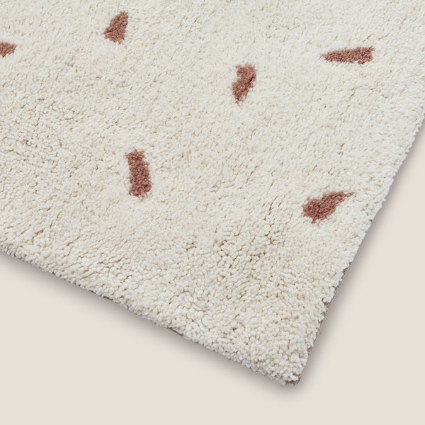 Natural Speckle Floor Rug, Large	