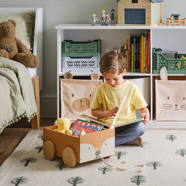 Animal Book Cart, Fox