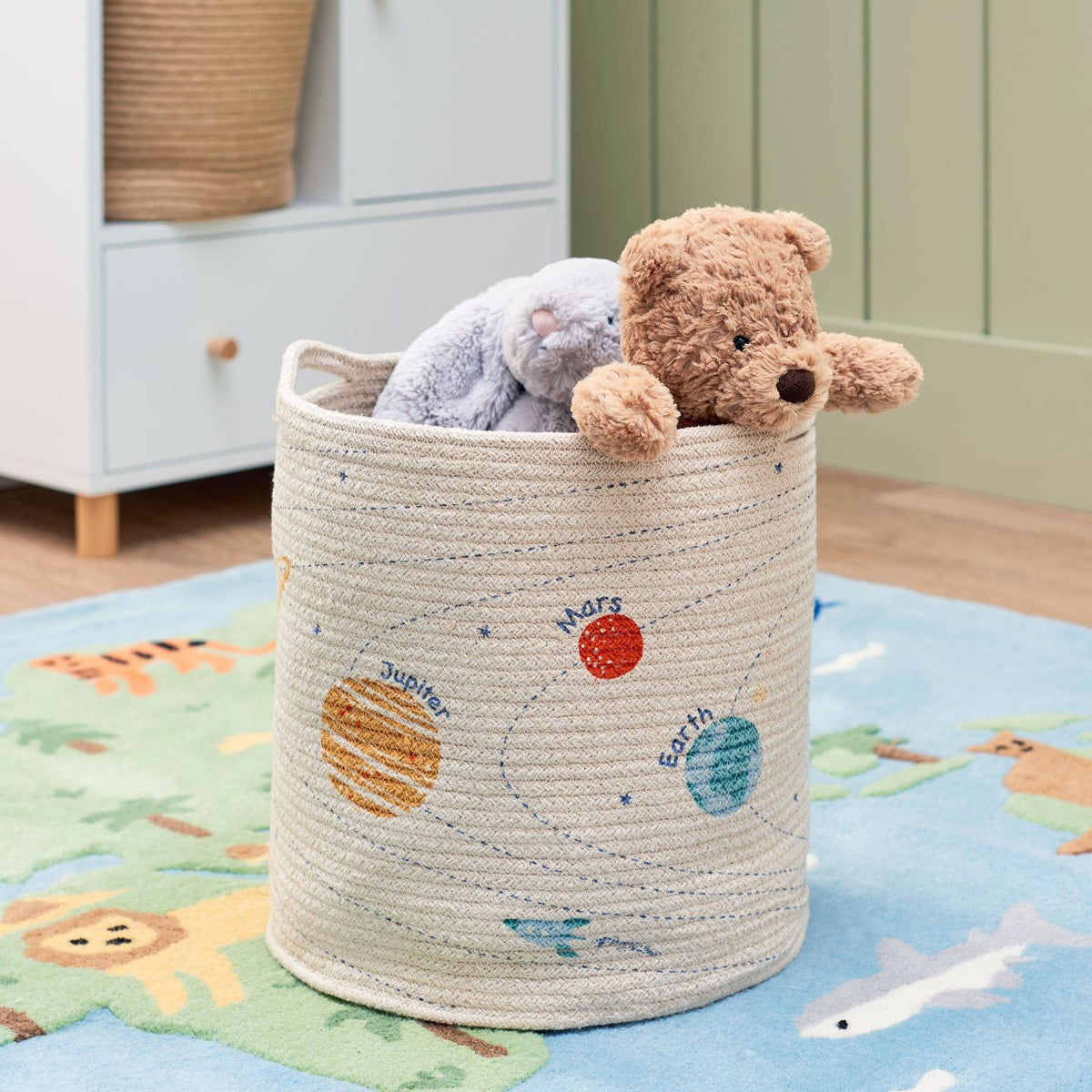Woven Storage Basket Space Explorer