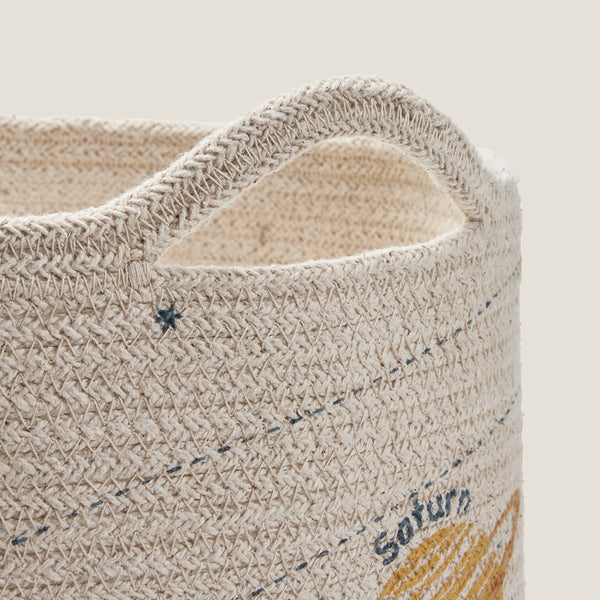 Woven Storage Basket, Space Explorer	
