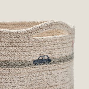 Woven Storage Basket, Transport Adventure	