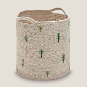 Woven Storage Basket, Woodland	