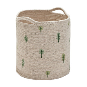 Woven Storage Basket, Woodland