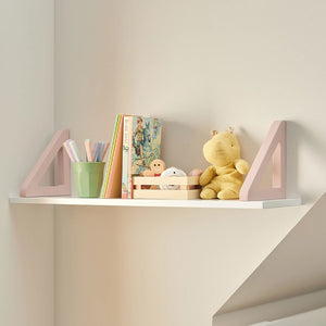 This Way That Way Shelf, Chalk Pink