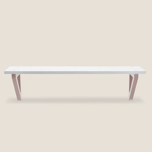 This Way That Way Shelf, Chalk Pink