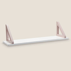This Way That Way Shelf, Chalk Pink