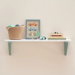 This Way That Way Shelf, Sea Green	