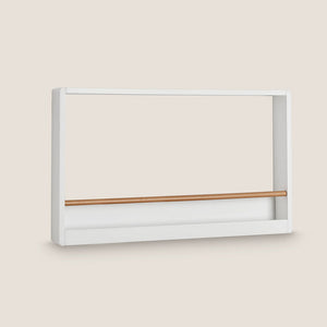 Nightingale Book Display Shelf, White	