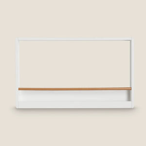 Nightingale Book Display Shelf, White	