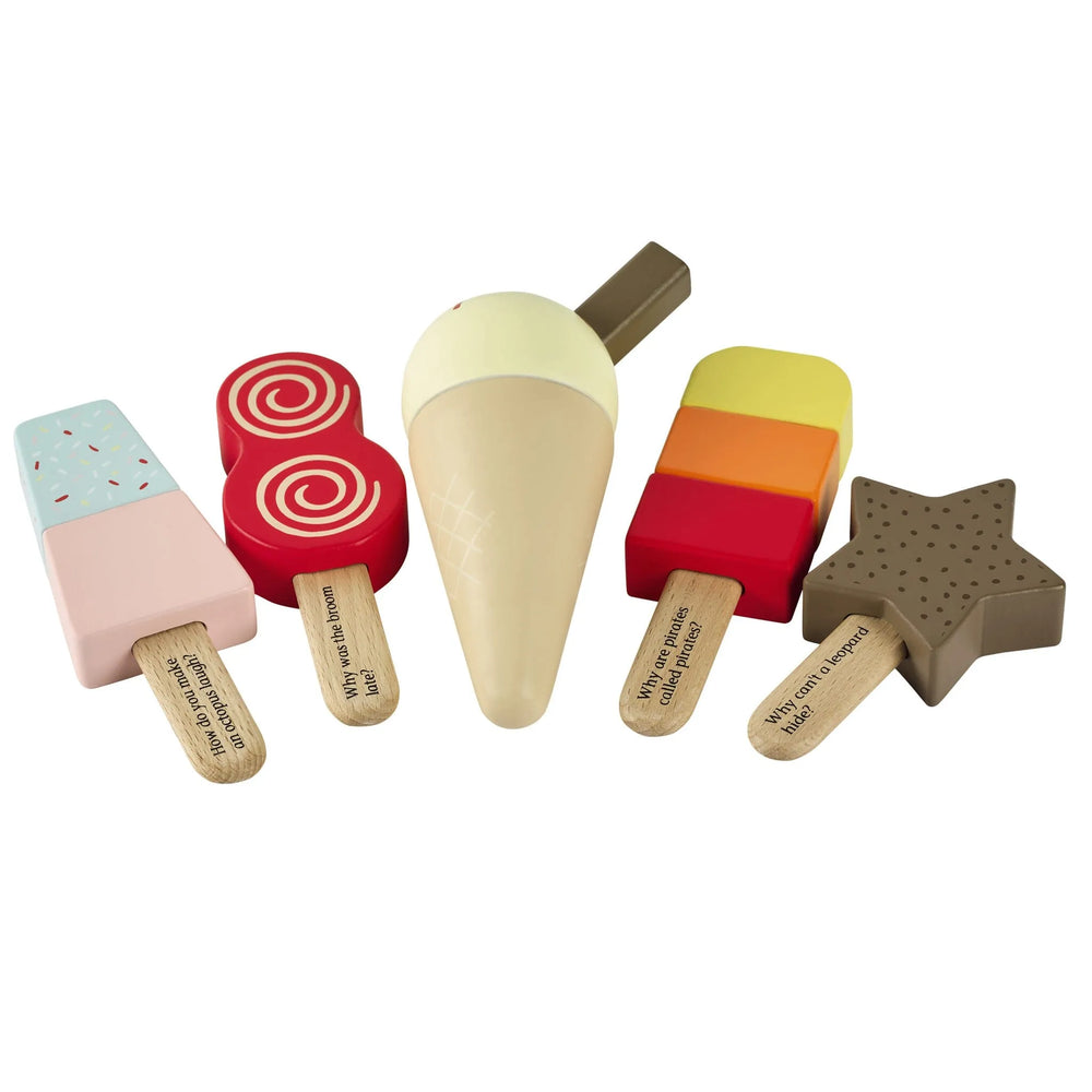 Personalised Lollies & Ice Cream Set (set of 5)