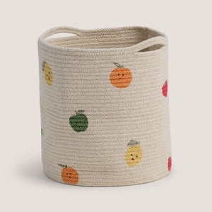 Woven Storage Basket, Fruit	