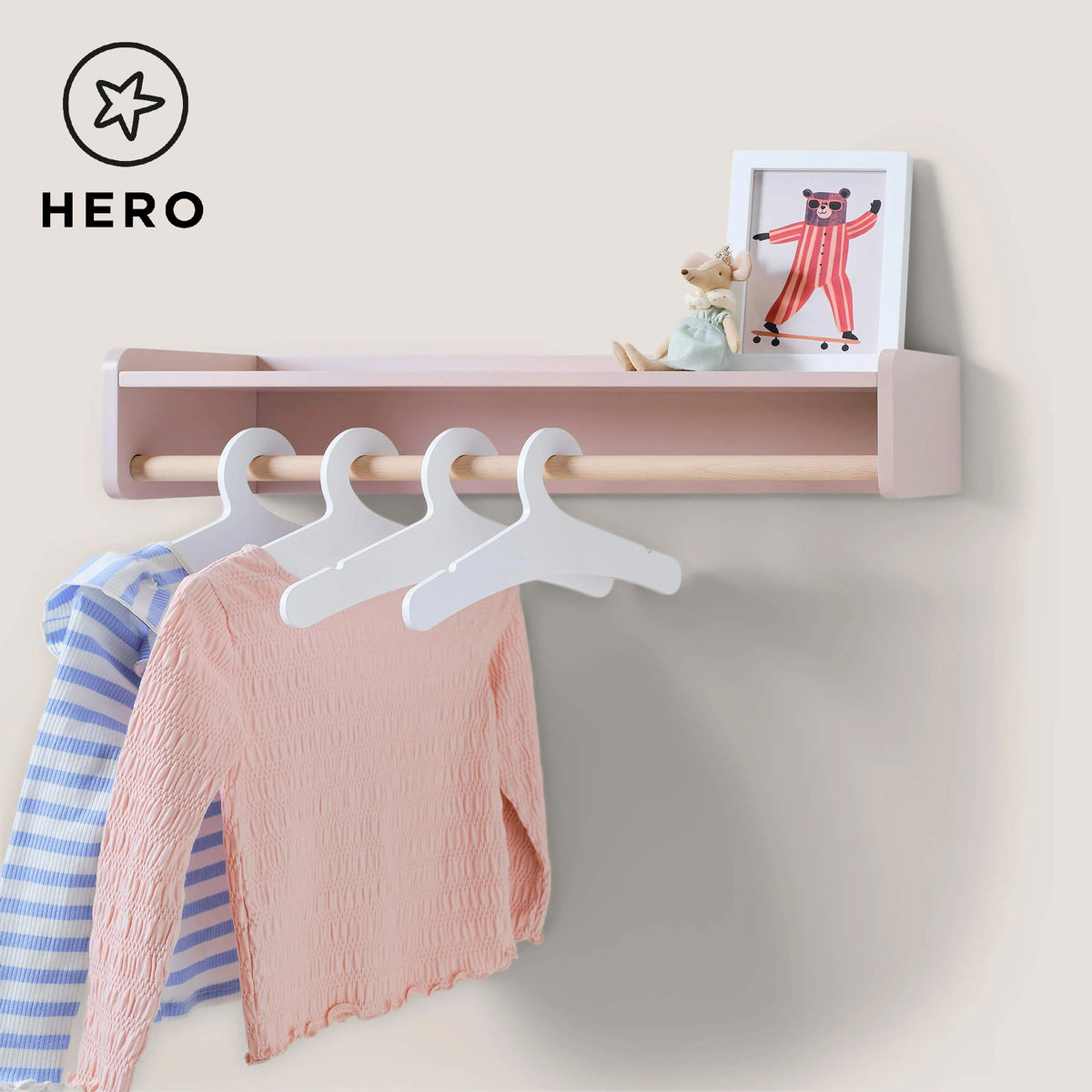 Tomorrows Clothes Rail Chalk