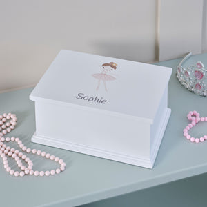 Personalised Jewellery Box, Ballerina