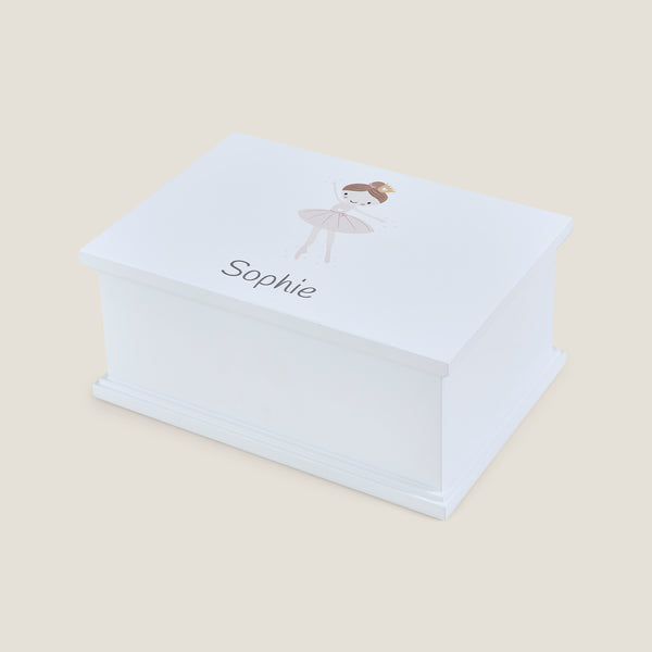 Personalised Jewellery Box, Ballerina